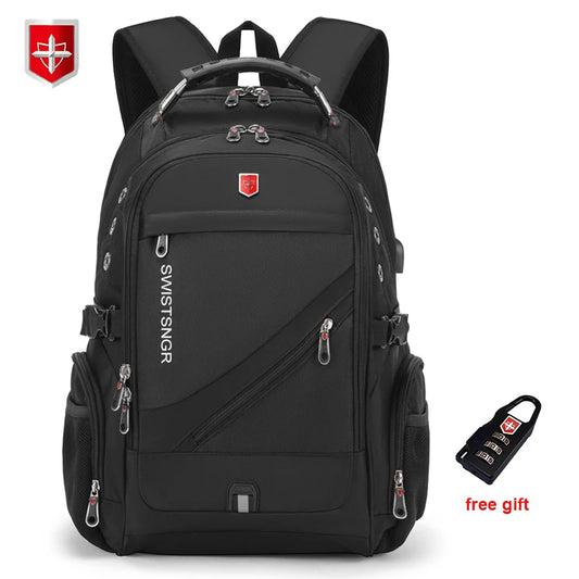 17 Inch Laptop Backpack with USB Charging